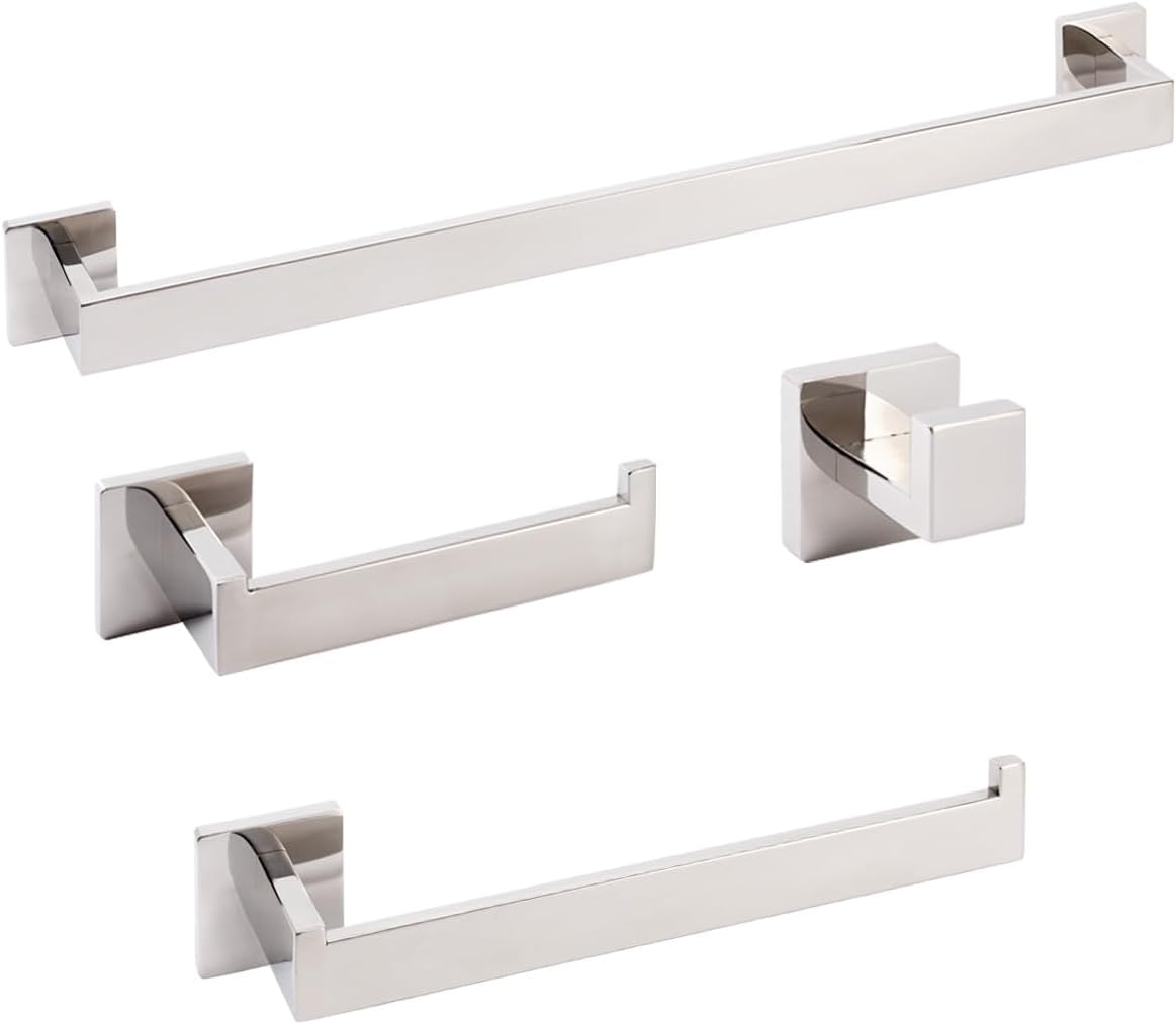 Premium Stainless Steel Bathroom Accessory Kit