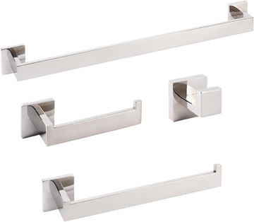 Premium Stainless Steel Bathroom Accessory Kit